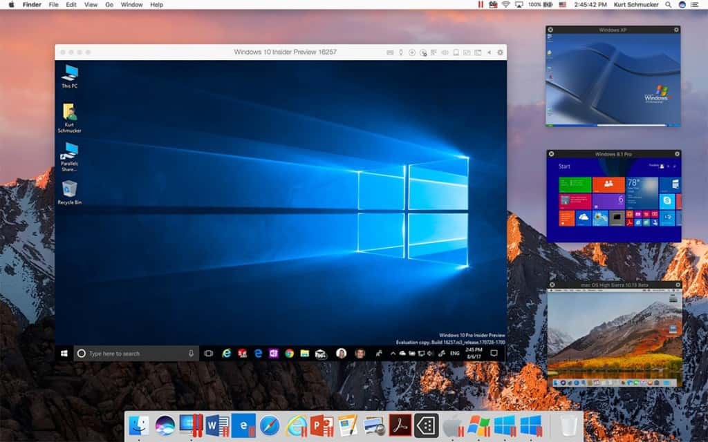 program for running windows on mac